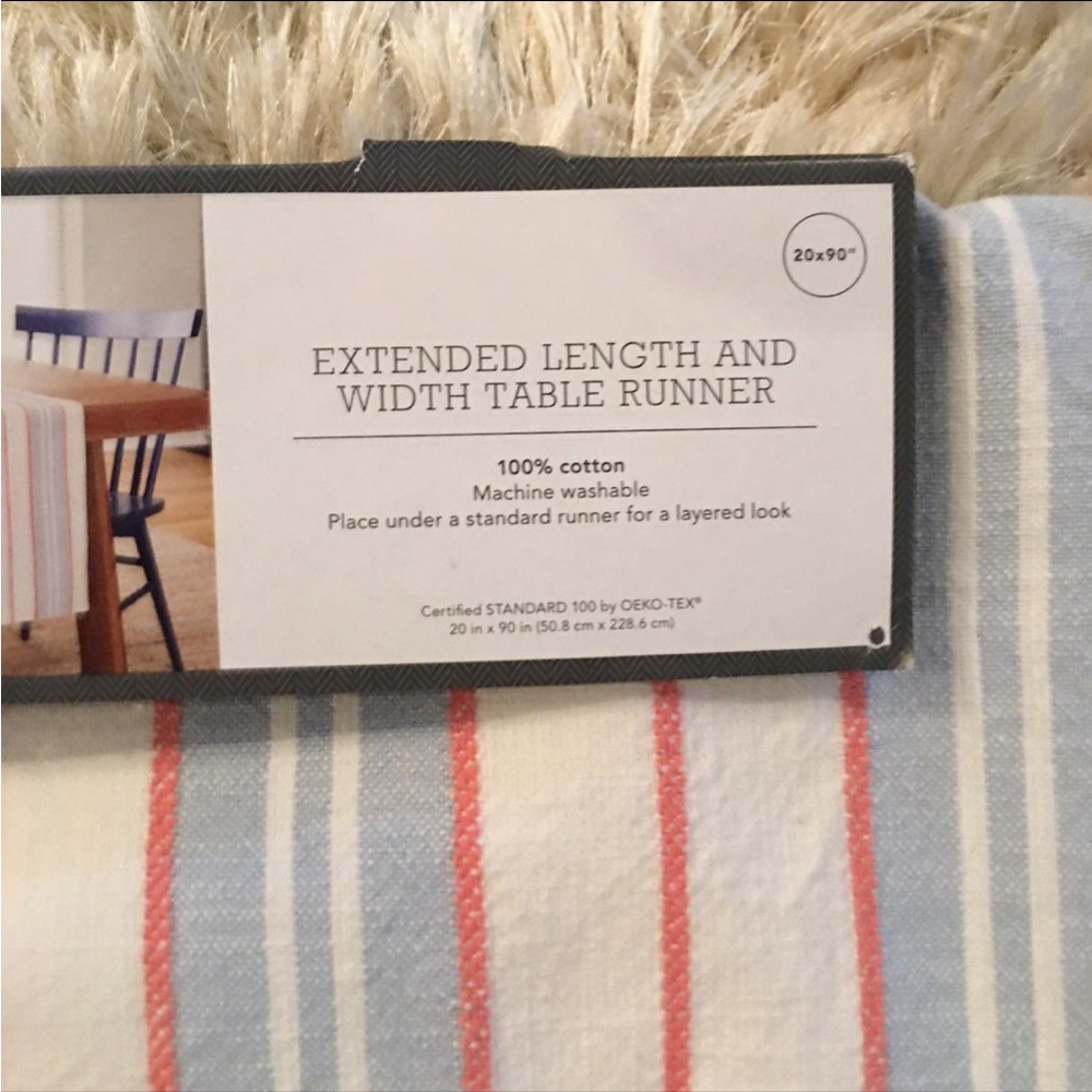 New Threshold extended length table runner
